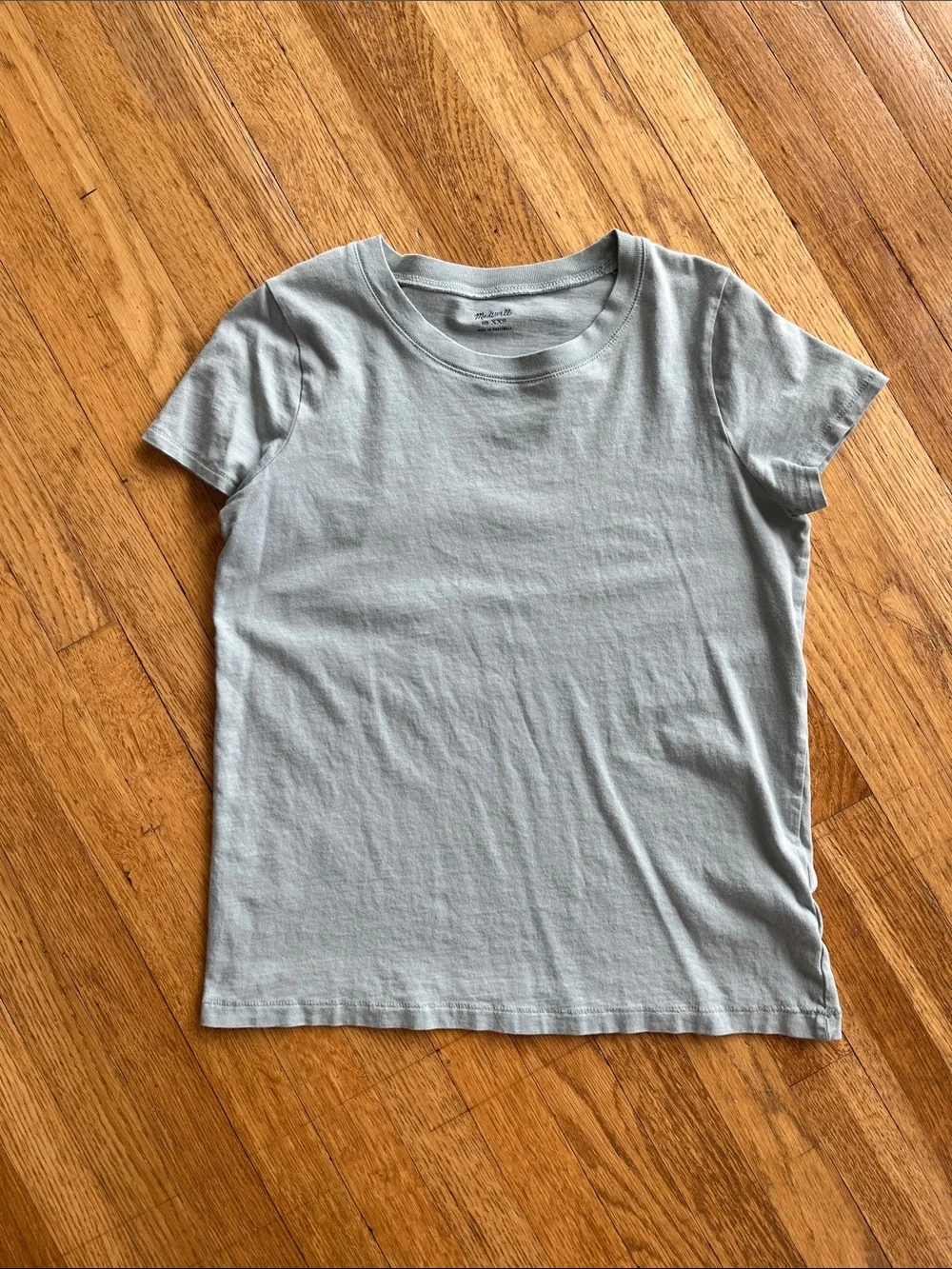 Madewell Light Blue XXS Tee